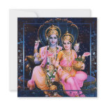 Vishnu & Lakshmi Card, Invitation, Greeting
