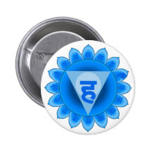 Vishuddha The Throat Chakra Pinback Buttons