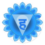 Vishuddha The Throat Chakra Stickers