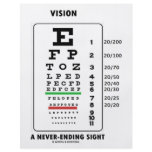 Vision A Never-Ending Sight (Snellen Chart) flyers