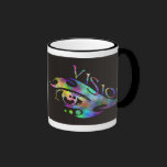 Vision Black Coffee Mug mugs