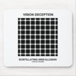 Vision Deception Scintillating Grid Illusion mousepads