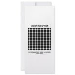 Vision Deception Scintillating Grid Illusion rack cards