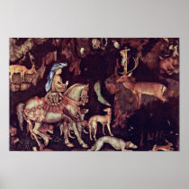 Vision Of St. Eustathius By Birth Name Print