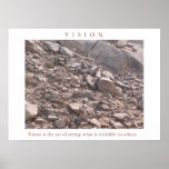 VISION v2 Motivational Camo Animal Poster Print