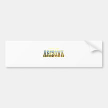 Visit Beautiful Arizona Bumper Sticker