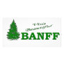 Visit Beautiful Banff Photo Card