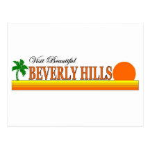 Visit Beautiful Beverly Hills, California Post Card