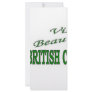 Visit Beautiful British Columbia Full Color Rack Card