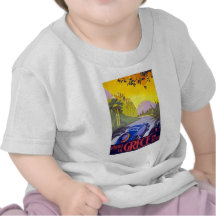 Visit Greece by Car - Vintage Travel Shirt