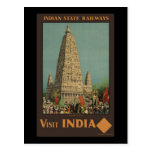 Visit India Budh Gaya Postcards
