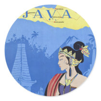 Visit Java Sticker
