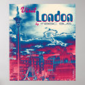 Visit London by Magic Bus poster art posters