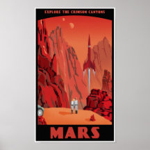 Visit Mars Print