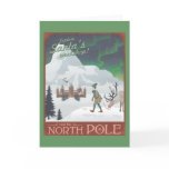 Visit Santa's workshop at the North Pole cards