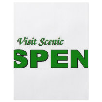 Visit Scenic Aspen, Colorado Personalized Flyer