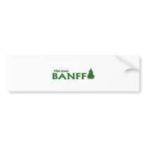 Visit Scenic Banff Bumper Sticker