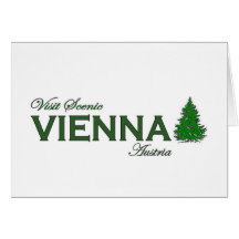 Visit Scenic Vienna, Austria Greeting Card