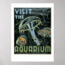 Visit the Aquarium - WPA Poster -
