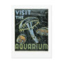 Visit the Aquarium - WPA Poster -