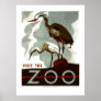 Visit the Zoo - WPA Poster -