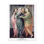 Visitation By Jacopo Pontormo postcards