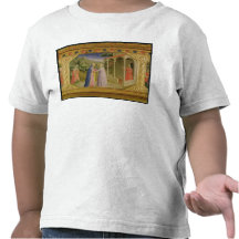 Visitation, from predella Annunciation Tees