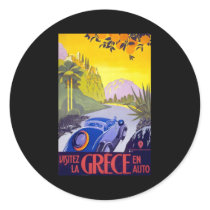 Visitez La Grece En Auto Greece Sticker