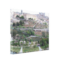 Vista de Toledo on Wrapped Canvas