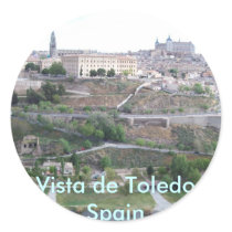Vista de Toledo Stickers