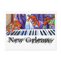 Visual Blues: Artist Cards: New Orleans Post Card
