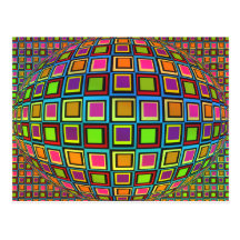 Visual variety postcard