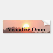 Visualise Omm Bumper Stickers
