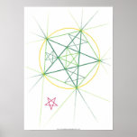 Vitality Mandala Poster