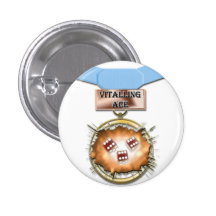 Vitalling Ace medal button