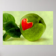 Vitamine mit Herz Plakatdrucke