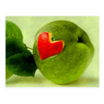 Vitamine mit Herz Postkarte