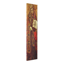 Vittorio Crivelli - St Bonaventure Stretched Canvas Print