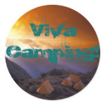 Viva Camping! Adesivo