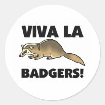 Viva La Badgers Sticker