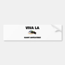 Viva La Giant Anteaters Bumper Sticker