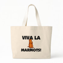 Viva La Marmots Canvas Bags