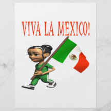 Viva La Mexico Custom Flyer