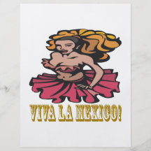 Viva La Mexico Flyer Design
