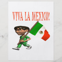 Viva La Mexico Full Color Flyer