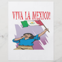 Viva La Mexico Full Colour Flyer