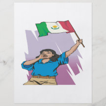 Viva La Mexico Personalised Flyer