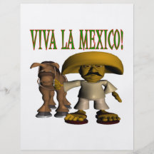 Viva La Mexico Personalized Flyer