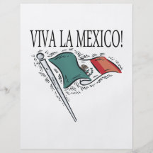 Viva La Mexico Personalized Flyer