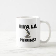 Viva La Puffins Mugs